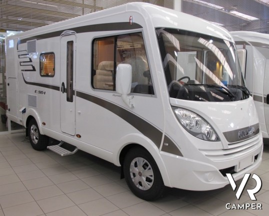 Hymer Exsis-I 504: camper motorhome nuovo compatto con letto matrimoniale in coda, ampio garage, letto basculante, 4 posti letto e omologati in solo 6