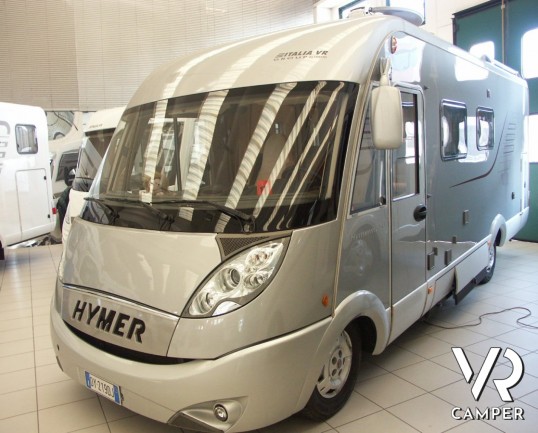 Hymer B 694 SL: camper usato in piemonte, motorhome di fascia lusso, con tanti accessori e garage!