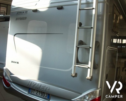 Hymer B 694 SL: camper usato in piemonte, motorhome di fascia lusso, con tanti accessori e garage!