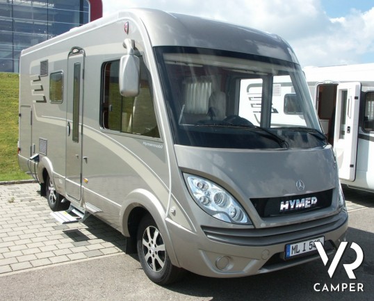 Hymer MLI 540: motorhome nuovo su mercedes con trazione posteriore e garage