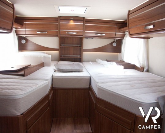 Hymer MLI 620: motorhome nuovo su mercedes con garage doccia e bagno separati