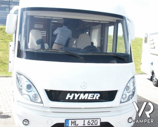 Hymer MLI 620: motorhome nuovo su mercedes con garage doccia e bagno separati