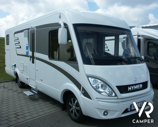 Hymer MLI 620: motorhome nuovo su mercedes con garage doccia e bagno separati