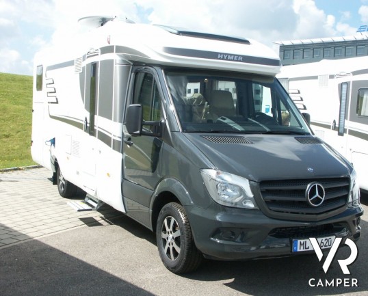 Hymer ML-T 620: semintegrale nuovo su mercedes euro 6 con letti gemelli in coda