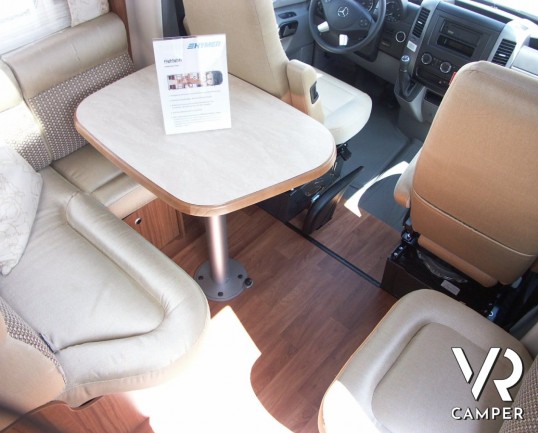 Hymer ML-T 620: semintegrale nuovo su mercedes euro 6 con letti gemelli in coda