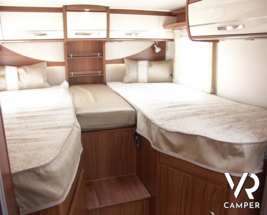 Hymer ML-T 620: semintegrale nuovo su mercedes euro 6 con letti gemelli in coda