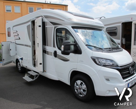 Hymer Tramp 588 SL: camper semintegrale nuovo Hymer con doppio pavimento, letti a castello