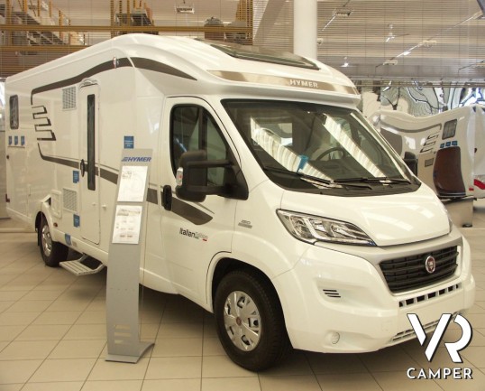 Hymer Tramp 678 cl: semintegrale su Ducato con letti gemelli, ampio garage e letto basculante in italian Edition.