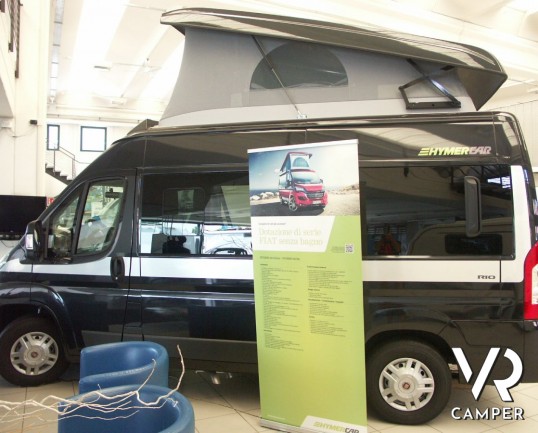 Hymercar Rio: camper puro usato piccolo e compatto per l'utilizzo di tutti i giorni in offerta.