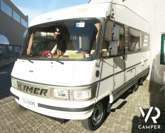 Hymermobil 544: camper usati motorhome a Torino. Ottimo motorhome usato compatto e di alta qualità