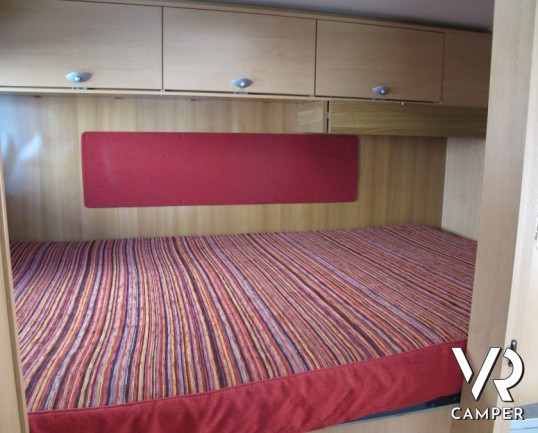 Itineo 610 G: camper motorhome in vendita usato a Torino, compatto, 4 posti con garage e ampia vivibilità interna