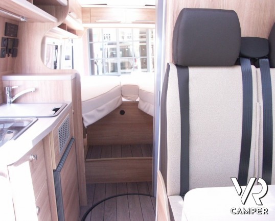 Knaus Boxstar Lifetime 600: camper furgonato nuovo a Torino con letti gemelli in coda, 3 posti letto.