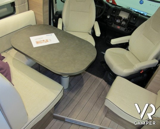 Knaus L!ve TI 650: ottimo semintegrale con letti gemelli posteriori, ampio garage e dinette con divanetto contrapposto