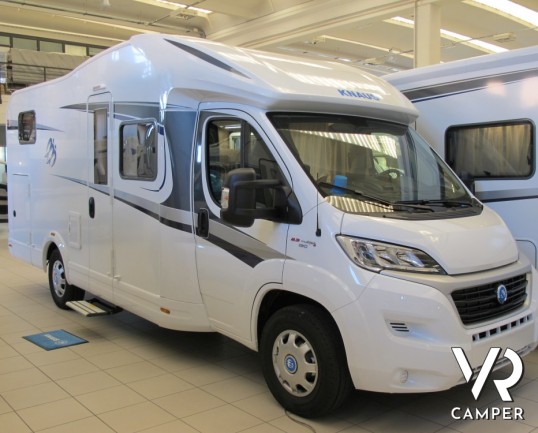 Knaus Sky Wave 650 MG: camper semintegrale nuovo Knaus a Torino con garage e letto basculante sotto i 7 metri di lunghezza.