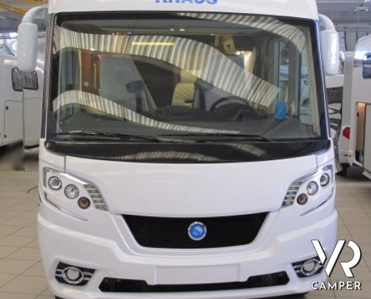 Knaus Van-I 600 MG - camper motorhome nuovo con garage e letto basculante, 4 posti omologati e ampia dinette con divanetto frontale