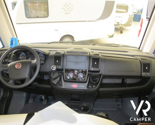 Knaus Van-I 600 MG - camper motorhome nuovo con garage e letto basculante, 4 posti omologati e ampia dinette con divanetto frontale