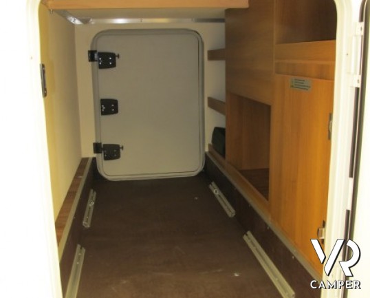 Knaus Van-I 600 MG - camper motorhome nuovo con garage e letto basculante, 4 posti omologati e ampia dinette con divanetto frontale