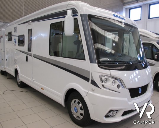 Knaus Van-I 600 MG - camper motorhome nuovo con garage e letto basculante, 4 posti omologati e ampia dinette con divanetto frontale