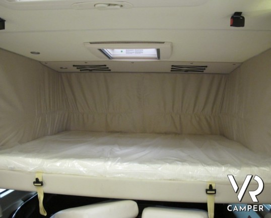 Knaus Van-I 600 MG - camper motorhome nuovo con garage e letto basculante, 4 posti omologati e ampia dinette con divanetto frontale