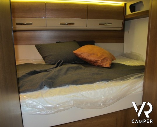 Knaus Van-I 600 MG - camper motorhome nuovo con garage e letto basculante, 4 posti omologati e ampia dinette con divanetto frontale