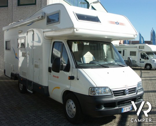 CI RIVIERA 180: camper mansardato usato occasione da concessionaria in vendita in Piemonte.