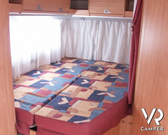 Miller Oklahoma: camper semintegrale usato con letto alla francese in ottime condizioni. In vendita a Torino.