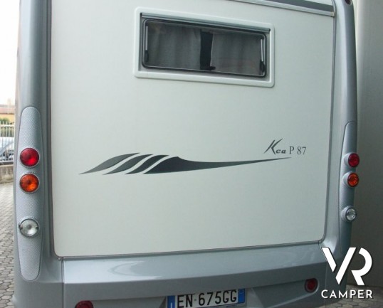 MOBILVETTA KEA 87P - camper usato a torino, semintegrale con garage, occasione camper