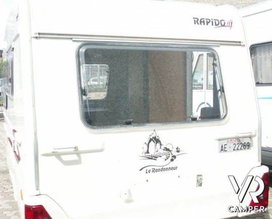 ALLCAR ROULOTTE: caravan usata di piccole dimensioni, 3 posti con condizionatore a tetto, rimorchiabile con tutte le auto.