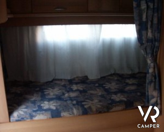 Rimor SuperBrig 680: camper mansardato usato 7 posti letto, 6 posti omologato con garage.