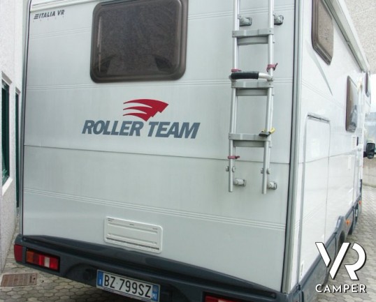 Roller Team Granduca Garage: camper usato occasione in piemonte con garage, trazione posteriore gemellato, in ottimo stato.