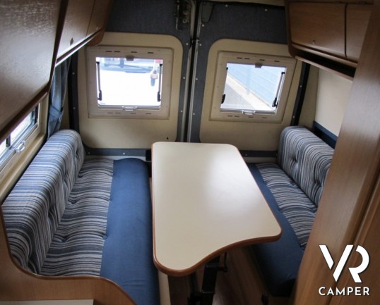 Trigano Eurocamp 1: camper furgonato usato con letto matrimoniale in coda, ottimo per chi ama viaggiare velocemente