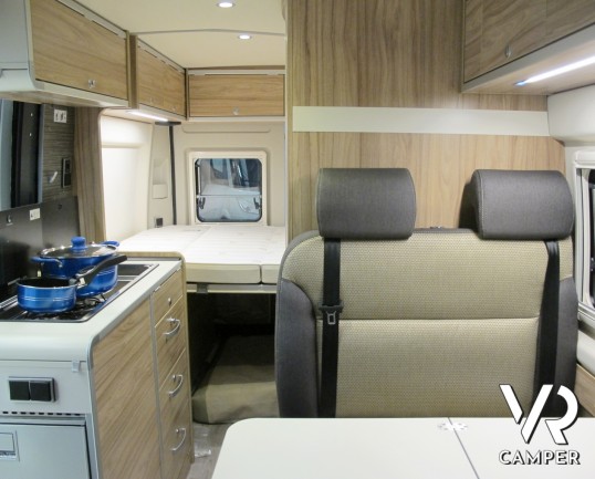 HymerCar Ayers Rock furgonato nuovo 2 posti letto, con tetto sollevabile, anno 2019_ItaliaVR concessionaria camper torino druento