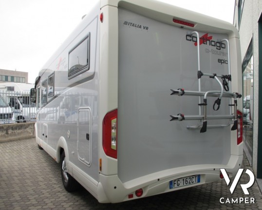 Carthago C-Tourer I 144 LE Epic_camper motorhome_camper pochi chilometri_camper 2017_veranda_portabici_antenna satellitare