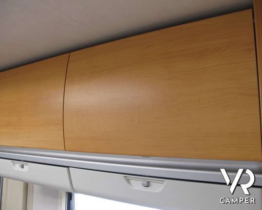 Hymercamp C 594: camper mansardato usato con 6 posti letto, letti a castello e basculante matrimoniale, camper occasione, vendita camper torino e drue