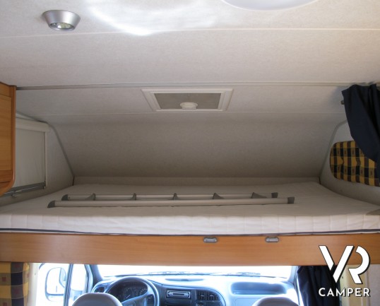 Elnagh Marlin 61 G: camper mansardato usato con letti a castello, veranda, portabici, 6 posti omologati - Italia VR vendita e noleggio camper Torino e