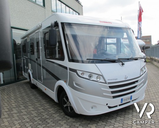 Dethleffs I 6611: camper motorhome usato, 4 posti letto, letti gemelli, letto basculante, garage - Italiavr vendita e noleggio camper a Druento (to)