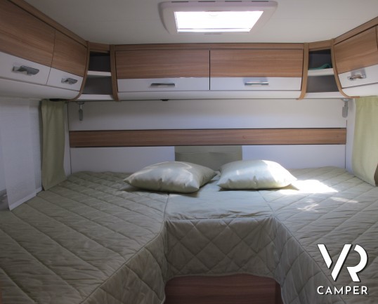 Dethleffs I 6611: camper motorhome usato, 4 posti letto, letti gemelli, letto basculante, garage - Italiavr vendita e noleggio camper a Druento (to)