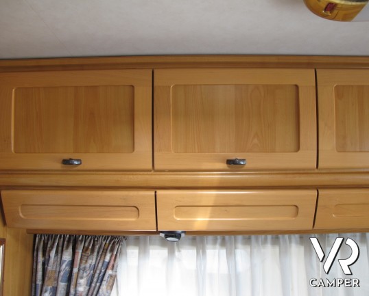 Hymer Starline 680 Classic: camper usato motorhome, 6 posti omologati, con portabici, retrocamera, antenna satellitare. ItaliaVR vendita e noleggio ca