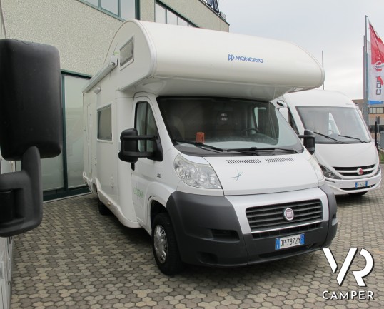 Moncayo Eco 60 - camper mansardato usato, con letti a castello e basculante. Vendita e noleggio camper nuovi e usati ItaliaVR Group a Torino e Piemont