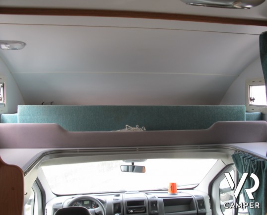 Moncayo Eco 60 - camper mansardato usato, con letti a castello e basculante. Vendita e noleggio camper nuovi e usati ItaliaVR Group a Torino e Piemont