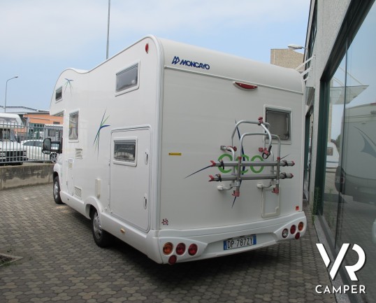 Moncayo Eco 60 - camper mansardato usato, con letti a castello e basculante. Vendita e noleggio camper nuovi e usati ItaliaVR Group a Torino e Piemont