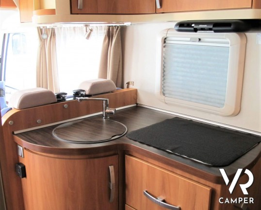 Hymer B 508 CL - camper usato motorhome su Fiat Ducato 130 cv, 4 posti letto, con veranda, portamoto, sospensioni AL-KO, Fantastic Vent - ItaliaVR_1