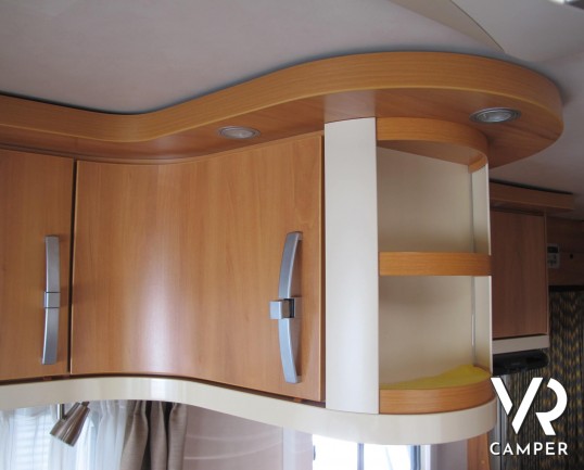 Hymer B 508 CL - camper usato motorhome su Fiat Ducato 130 cv, 4 posti letto, con veranda, portamoto, sospensioni AL-KO, Fantastic Vent - ItaliaVR_1