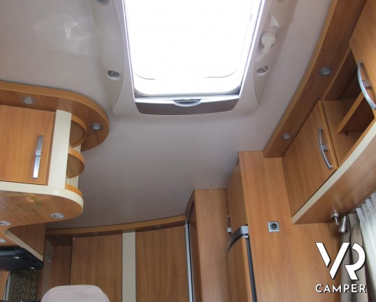 Hymer B 508 CL - camper usato motorhome su Fiat Ducato 130 cv, 4 posti letto, con veranda, portamoto, sospensioni AL-KO, Fantastic Vent - ItaliaVR_1