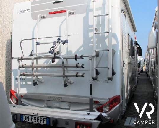 Hymer B 508 CL - camper usato motorhome su Fiat Ducato 130 cv, 4 posti letto, con veranda, portamoto, sospensioni AL-KO, Fantastic Vent - ItaliaVR_1