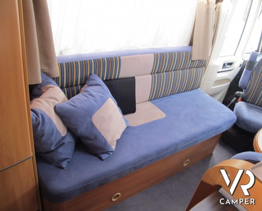 Hymer B 508 CL - camper usato motorhome su Fiat Ducato 130 cv, 4 posti letto, con veranda, portamoto, sospensioni AL-KO, Fantastic Vent - ItaliaVR_1