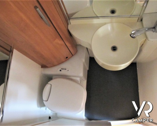 Hymer B 508 CL - camper usato motorhome su Fiat Ducato 130 cv, 4 posti letto, con veranda, portamoto, sospensioni AL-KO, Fantastic Vent - ItaliaVR_1