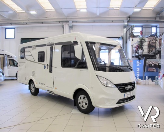 Hymer Exsis I 474 - camper nuovo motorhome compatto, con letti gemelli e basculante, doppio pavimento, garage - ItaliaVR vendita camper torino e piemo