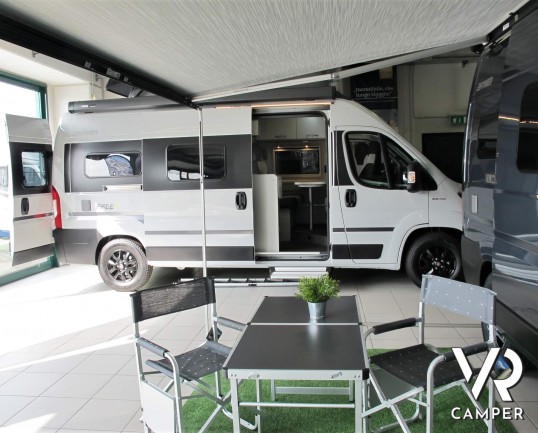 Hymer Van 600 FREE Campus - camper nuovo furgonato 2020, meccanica Mercedes, colore bianco, con letto sul tetto - ItaliaVR