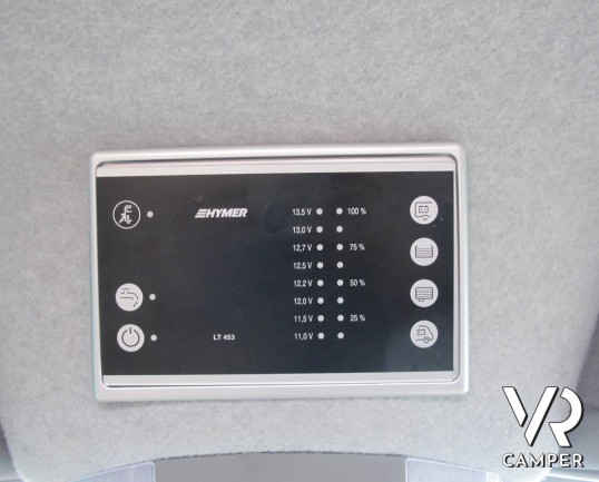 HymerCar Grand Canyon S - camper usato furgonato, colore blu pastello, su potente meccanica Mercedes 4x4 - Italiavr vendita camper Druento Torino